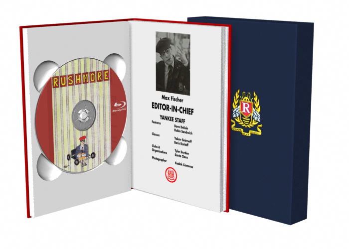 Rushmore Blu-Ray case design by davesgeekyideas