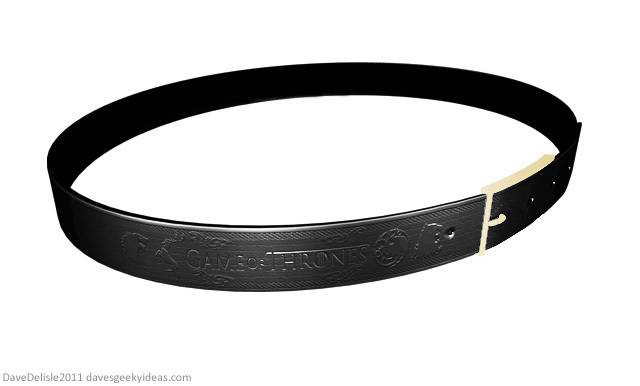 Game Of Thrones Leather Belt Design