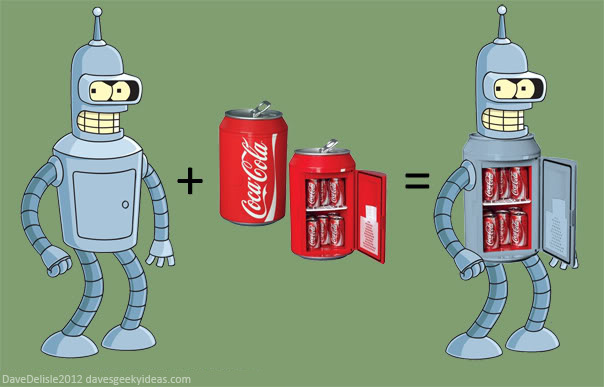 Bender Futurama Fridge