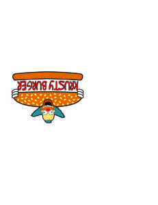 Krusty Burger Logo Lunch Bag