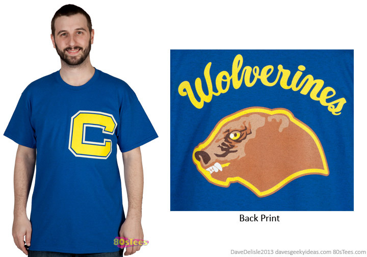 Wolverines T-Shirt 2013 Dave Delisle 80's Tees