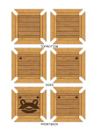 Crate Papercraft Donkey Kong Country