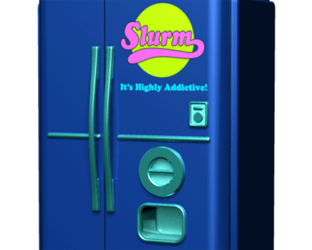 Slurm Vending Machine Fridge by davesgeekyideas