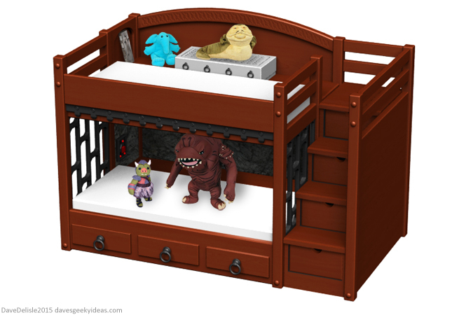 Star Wars Bunk Bed by Dave's Geeky Ideas