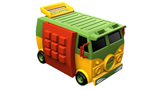 TMNT mini fridge by Dave Delisle
