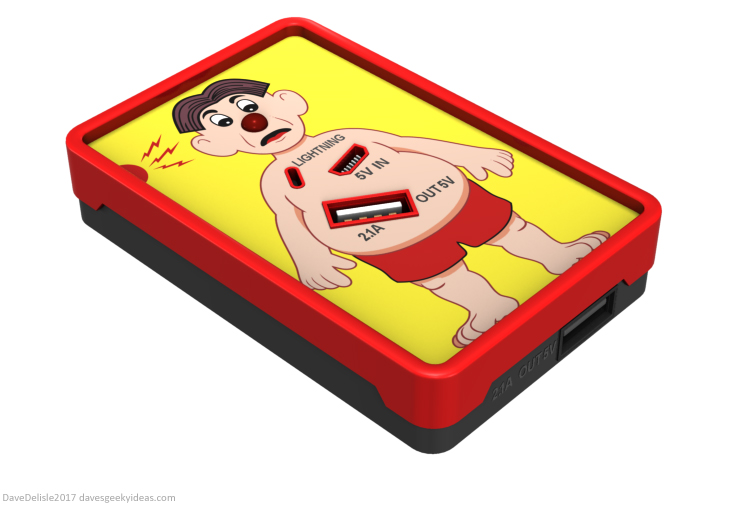 Operation power bank design by Dave Delisle dave's geeky ideas davesgeekyideas