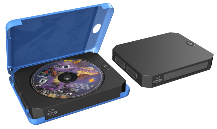 Jewel Case Game Console by Dave Delisle
