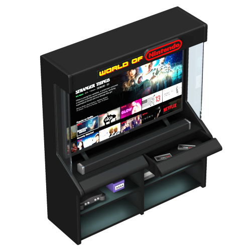 Nintendo Entertainment Center design by Dave Delisle davesgeekyideas