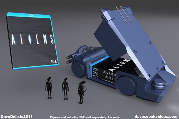 APC Aliens Blu-RAY BD DVD Case 2011 davesgeekyideas.com