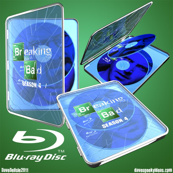 Breaking Bad Blu-Ray Season 4 Tin Steelbook Collector's Edition Case