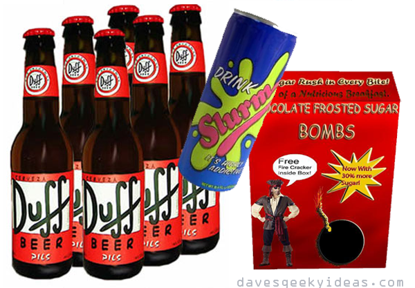 Duff Beer Slurm Chocolate Frosted Sugar Bombs