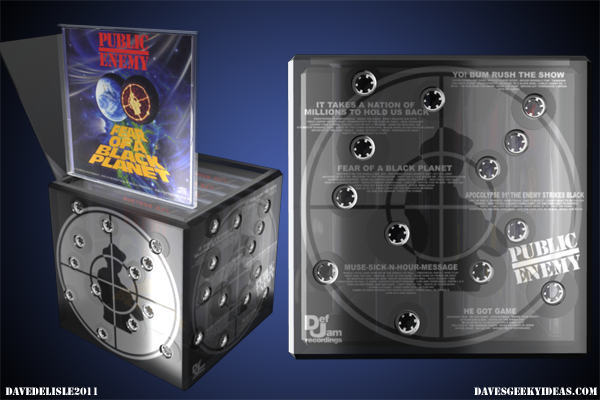 Public Enemy CD Box Set Collector's Edition 2011 davesgeekyideas..com design concept