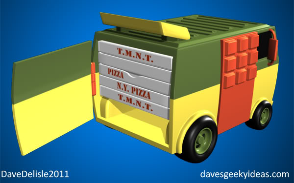 TMNT Van Case DVD Blu-Ray set deluxe collector's edition davesgeekyideas.com
